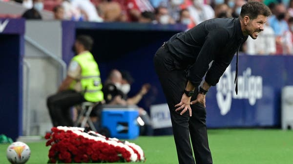 5 اصابات كورونا في اتلتيكو مدريد بينهم سيميوني 