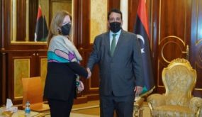 المنفى يبحث مع وليامز ترتيبات إجراء الاستحقاق الانتخابى المقبل في ليبيا