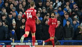 صلاح يتألق ويفوز في ديربي ميرسيسايد لليفربول 