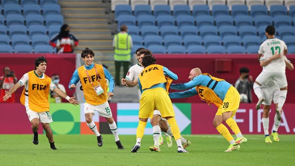 وتعادل المنتخب العراقي بعشرة لاعبين مع عمان 