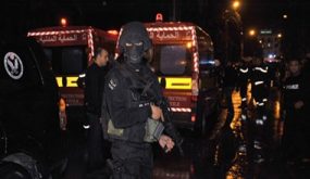 وزير الداخلية التونسي يتفقد وحدات بالعاصمة بالتزامن مع احتفالات عيد الثورة