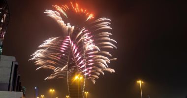 الألعاب النارية تضيئ سماء الرياض فى احتفالات العام الجديد.. صور وفيديو