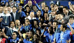 الهلال وكأس السوبر .. احتفال في لندن 