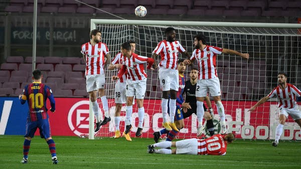 يواجه برشلونة أتلتيك بلباو في دور الـ16 لكأس الملك 