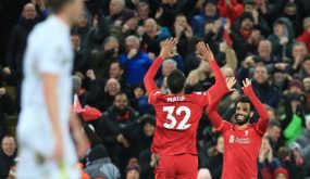 صلاح يقود ليفربول لتشديد الخناق على مانشستر سيتي