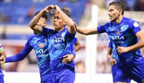 كويفا يقود الفتح للفوز على الفيصلي