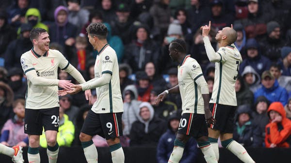 ليفربول يواصل مطاردة مانشستر سيتي بفوز شاق على بيرنلي