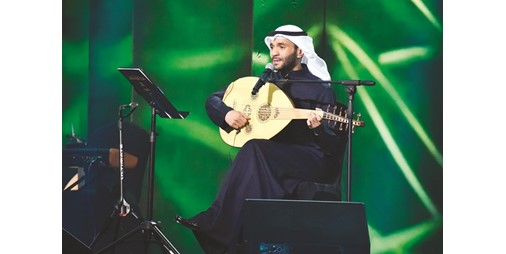 الرويشد والمطرف يشعلان حماس الجمهور
