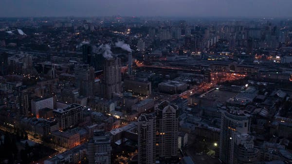 نصف سكان كييف فروا منذ 24 فبراير