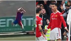 لاعب برشلونة يقلد احتفالية رونالدو.. والنادي يحذف اللقطة
