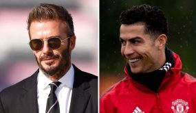 بيكهام يأمل استمرار رونالدو مع مانشستر يونايتد