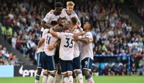 أرسنال يفتتح الدوري الإنجليزي بالفوز على كريستال بالاس فى غياب النني.. فيديو