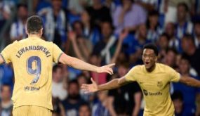 برشلونة يستهدف ضم مهاجم جديد بجوار ليفاندوفيسكي