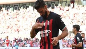 جيرو يقود هجوم ميلان ضد ساسولو فى الدوري الإيطالي