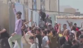 مسلحون يطلقون صواريخ كاتيوشا فى اشتباكات المنطقة الخضراء ببغداد