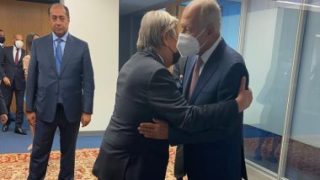 أبو الغيط يحذر أمين العام الأمم المتحدة من تجاهل القضية الفلسطينية