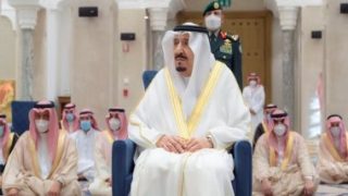 الملك سلمان وولي العهد يعزيان ملك بريطانيا فى وفاة إليزابيث الثانية