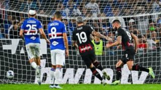 ملخص وأهداف مباراة سامبدوريا ضد ميلان في الدوري الإيطالي