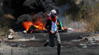 مواجهات بين الفلسطينيين والاحتلال فى مناطق مختلفة بالخليل