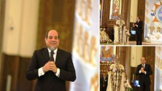 “الأنباء الكويتية” تبرز تهنئة الرئيس السيسى للأقباط خلال قداس عيد الميلاد