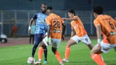 شاهد هدفى مصطفى فتحى وإبراهيم عادل لبيراميدز فى مرمى فاركو