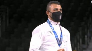 كيشو يغادر القاهرة للمشاركة فى البطولة الدولية للمصارعة بأسبانيا