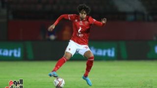محمد هانى قائد الجبهة اليمنى فى الأهلى يحتفل بعيد ميلاده الـ27 اليوم