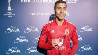 فحص طبى لـ محمد شريف فى مران الأهلى بسبب كدمة الضلوع