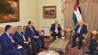 الرئيس الفلسطينى يستقبل أبو الغيط ويتناولان اللمسات الأخيرة لمؤتمر القدس