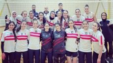 الزمالك يهزم سبورتنج فى ثالث جولات قبل نهائى دورى سيدات الطائرة