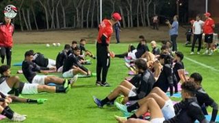 المنتخب الأولمبى يختتم استعداداته اليوم لمواجهة الجابون غداً