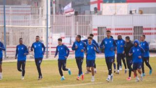 تخصيص فقرة لتسديد لاعبى الزمالك علي المرمى والتعامل مع العرضيات قبل لقاء الترجى
