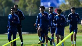 جدية وتركيز فى مران الأهلي استعدادا لمواجهة ريال مدريد بالمونديال.. صور