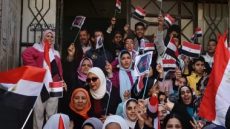 طلاب مصر يؤازرون منتخب الشباب من مدرجات استاد القاهرة فى كأس الأمم الأفريقية
