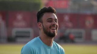 اختبار طبى لـ صلاح محسن فى سيراميكا لتحديد موقفه من إصابة الضامة