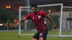 محمد نجيب يشارك فى تدريبات الداخلية بعد تعافيه من الإصابة