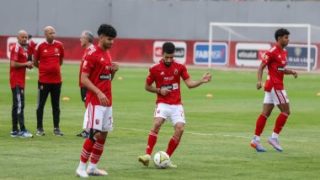 ­مران الأهلي.. استمرار تأهيل كريستو وتقسيمة قوية للبدلاء.. صور