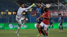 الأهلى بالزى الأحمر أمام بيراميدز فى نهائى كأس مصر