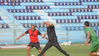 تقسيمة قوية للاعبى غزل المحلة بمشاركة رضا شحاتة استعدادا لمواجهة بيراميدز.. صور
