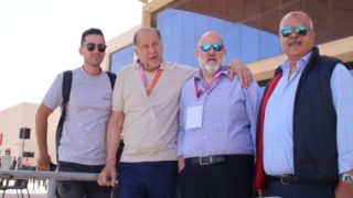 رئيس الاتحاد الدولى للرماية يتفقد ملاعب كأس العالم للخرطوش