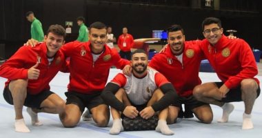 منتخب الجمباز الفني يتوج بذهبية البطولة الأفريقية للفرق