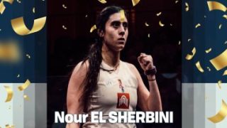 نور الشربينى تتوج ببطولة العالم للاسكواش للمرة السابعة فى تاريخها