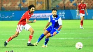 الأهلى يهزم منتخب السويس بهدف الشحات ويتأهل لمواجهة الداخلية فى كأس مصر
