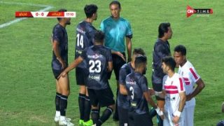 الزمالك يتقدم على فاركو بهدف زيزو بعد 30 دقيقة