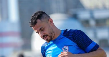 “الونش” يظهر فى مران الزمالك بعد نجاح جراحة الصليبى