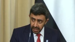 عبد الله بن زايد يلتقي لافروف على هامش اجتماع أصدقاء بريكس فى جنوب إفريقيا