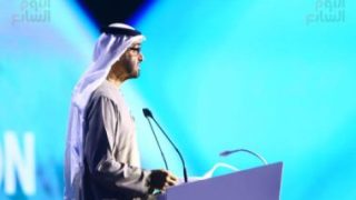 الرئيس الإماراتى يتلقى اتصالا هاتفيا من بيل جيتس