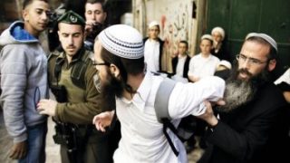 فلسطينيون يمنعون مستوطنين إسرائيليين من إقامة بؤرة استيطانية جديدة فى رام الله