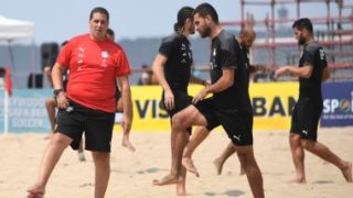 منتخب الشاطئية يواجه روسيا ببطولة بيلاروسيا الدولية اليوم