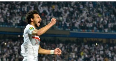 محمود علاء يواصل برنامجه التأهيلى فى الزمالك للشفاء من إصابة الأنكل